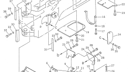 Крышка 41L-971-1230  Komatsu