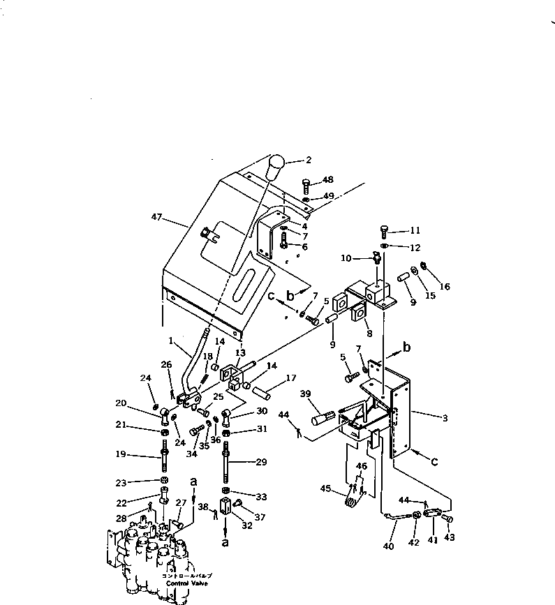 Крышка 104-43-36210 Komatsu