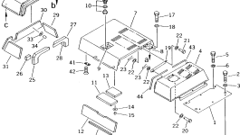 Крышка 20Y-54-K4440 Komatsu
