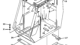 Пластина 201-54-27260 Komatsu
