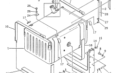 Бак 568-04-21212 Komatsu