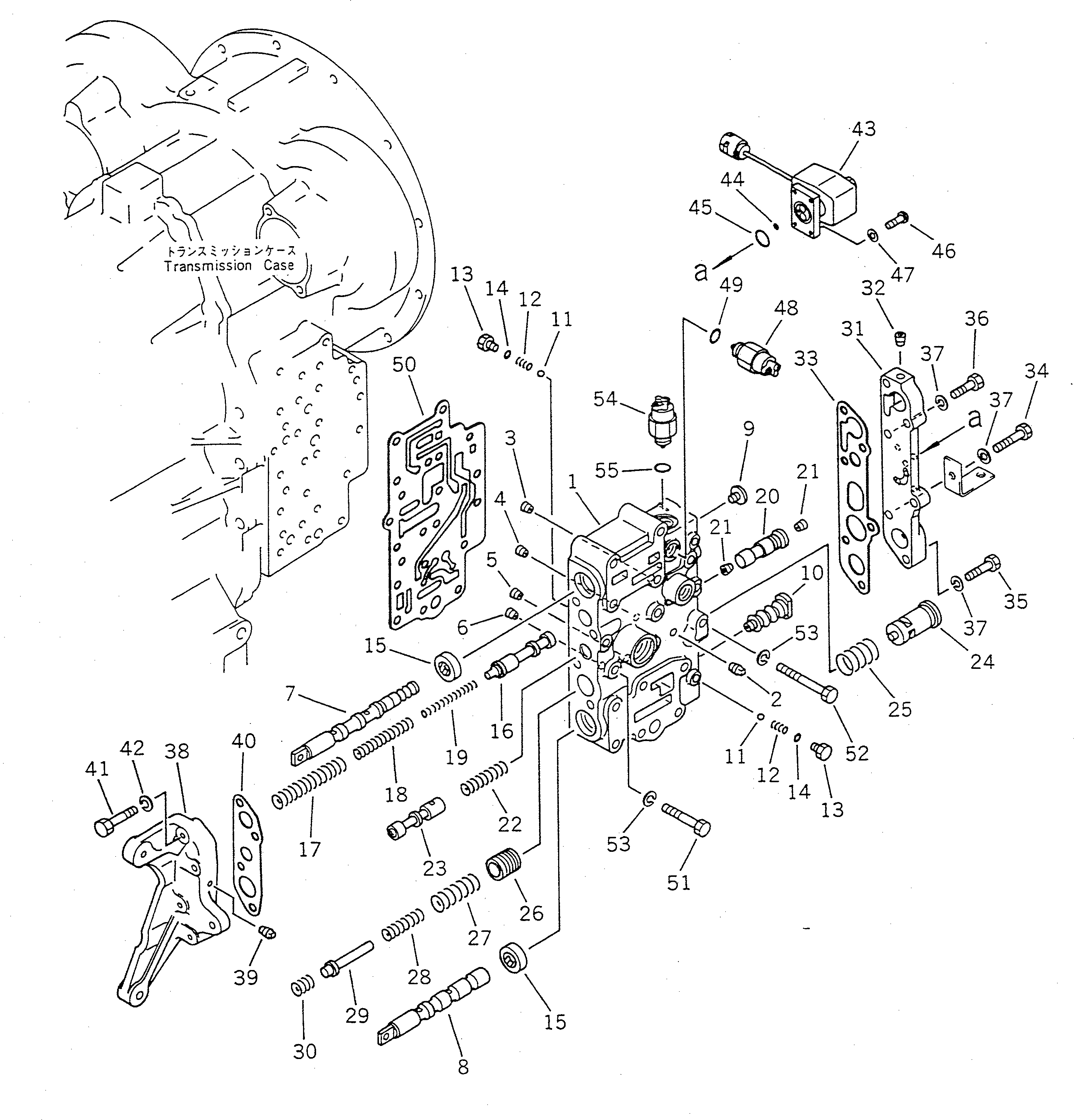 Крышка 417-15-15521 Komatsu