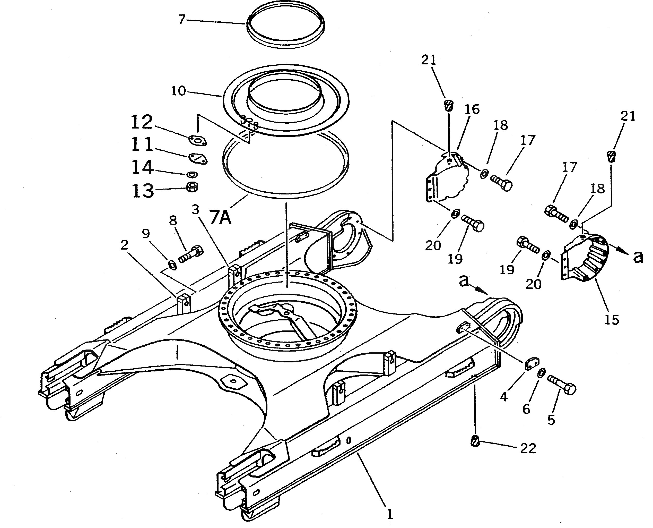 Крышка 207-30-51211 Komatsu