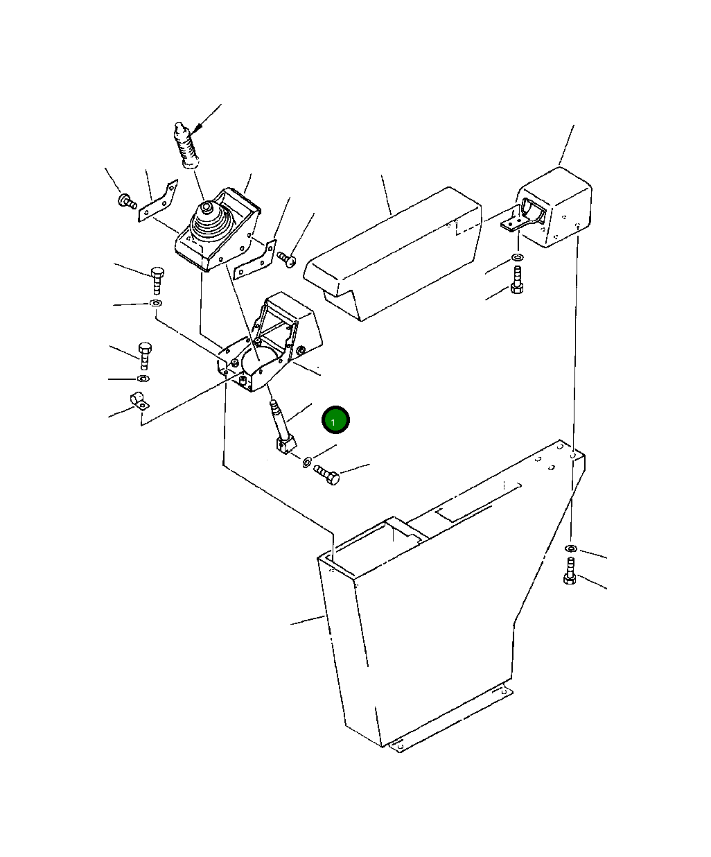 Рычаг 209-43-51411 Komatsu
