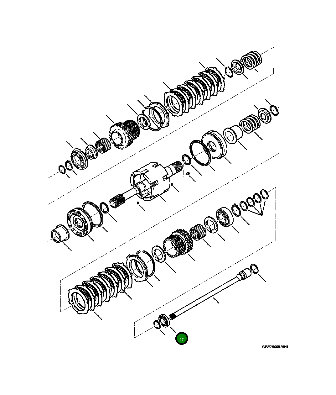 Подшипник CA0025735 Komatsu