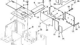 Тканевый элемент 205-56-12720 Komatsu