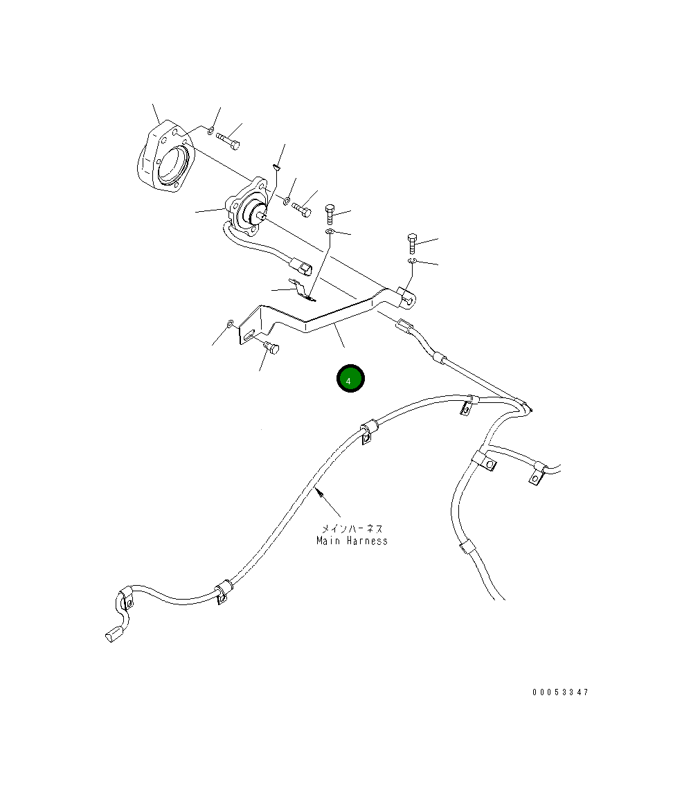 Рычаг 424-43-41222 Komatsu
