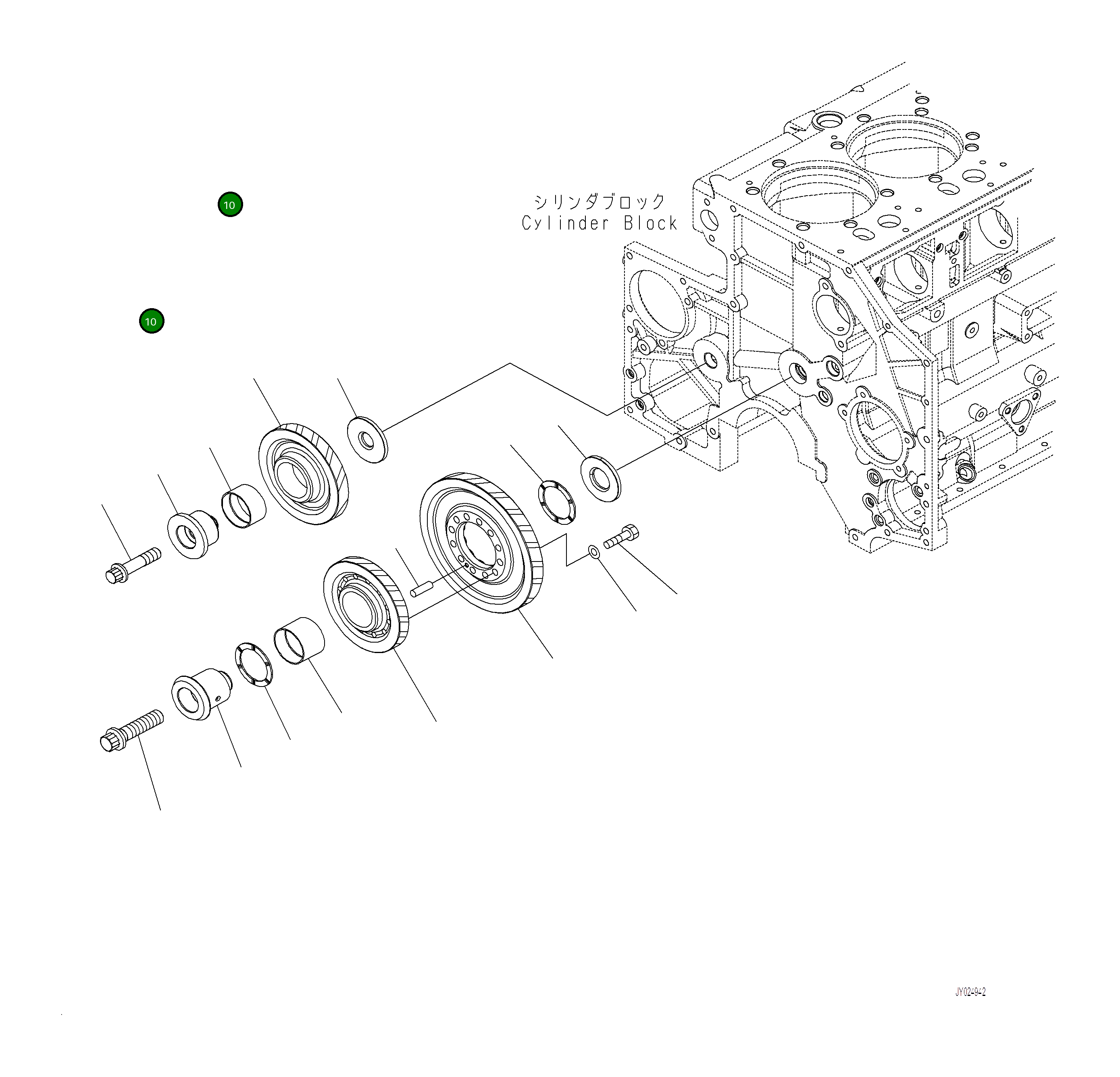 Подшипник 6263-31-6140 Komatsu