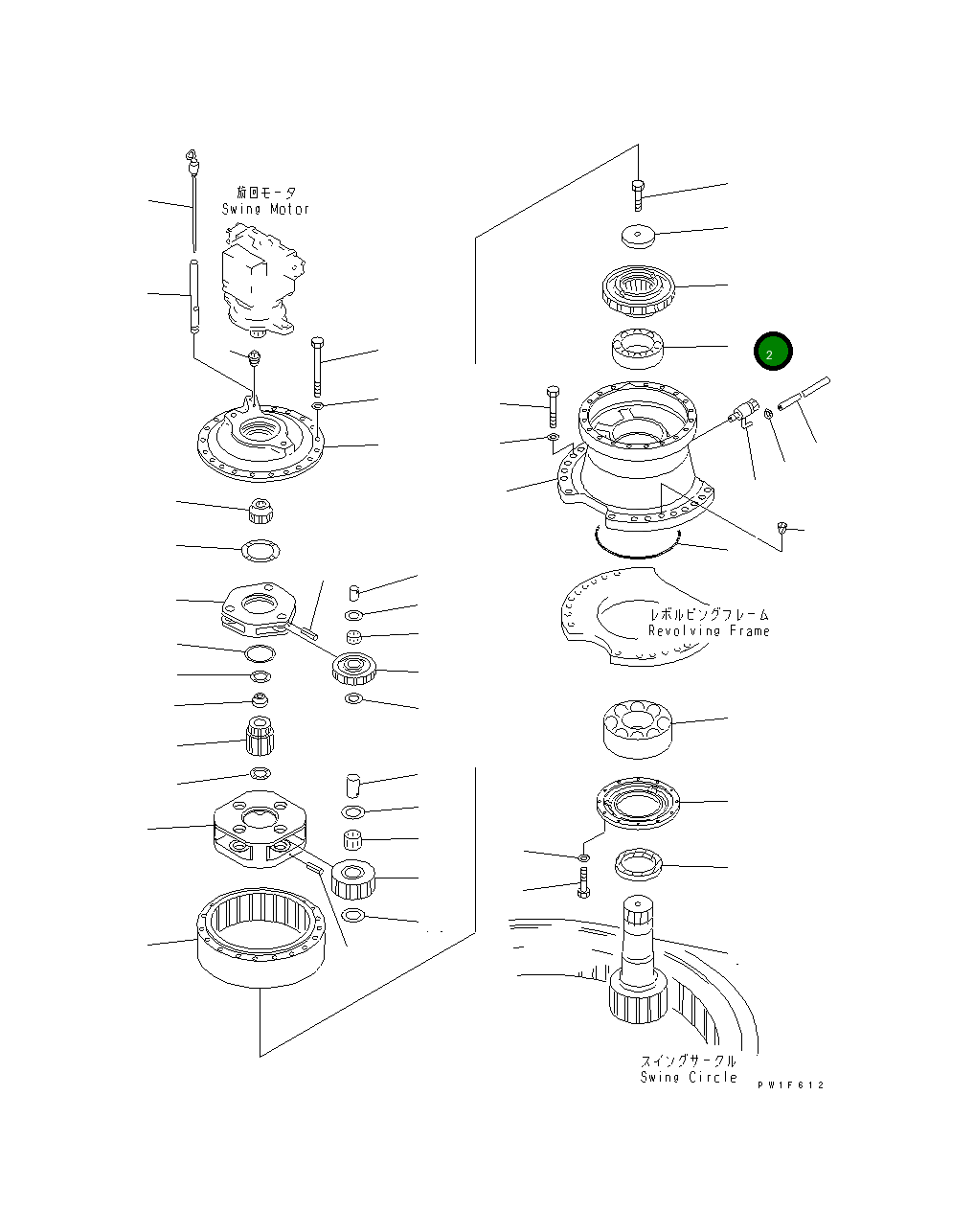 Подшипник 06000-23124 Komatsu