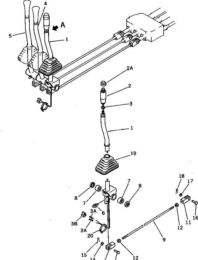 Рычаг 418-878-1421 Komatsu
