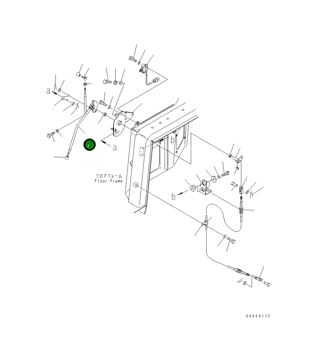Рычаг 17M-43-42511 Komatsu