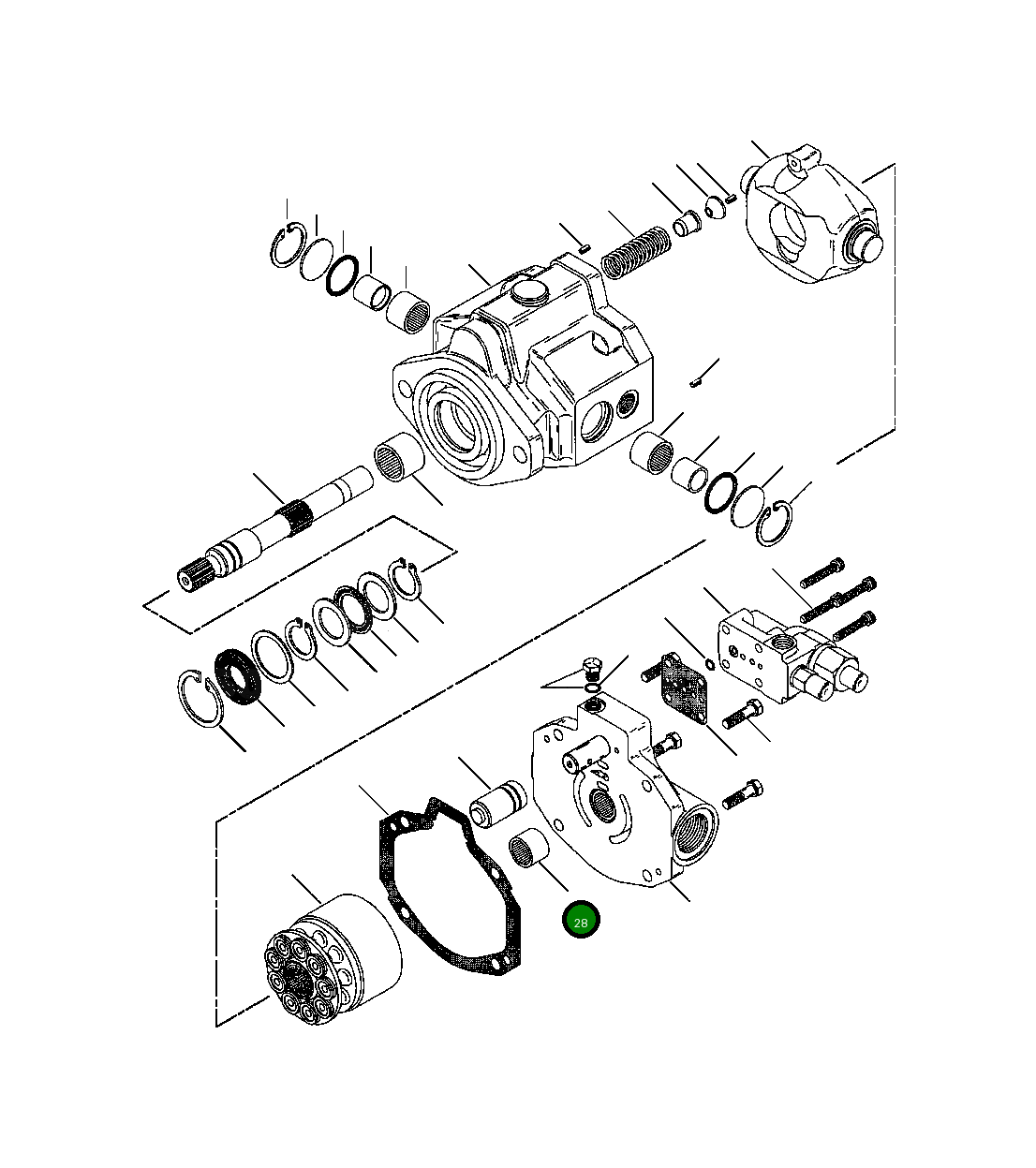 Подшипник 631 599 C1 Komatsu