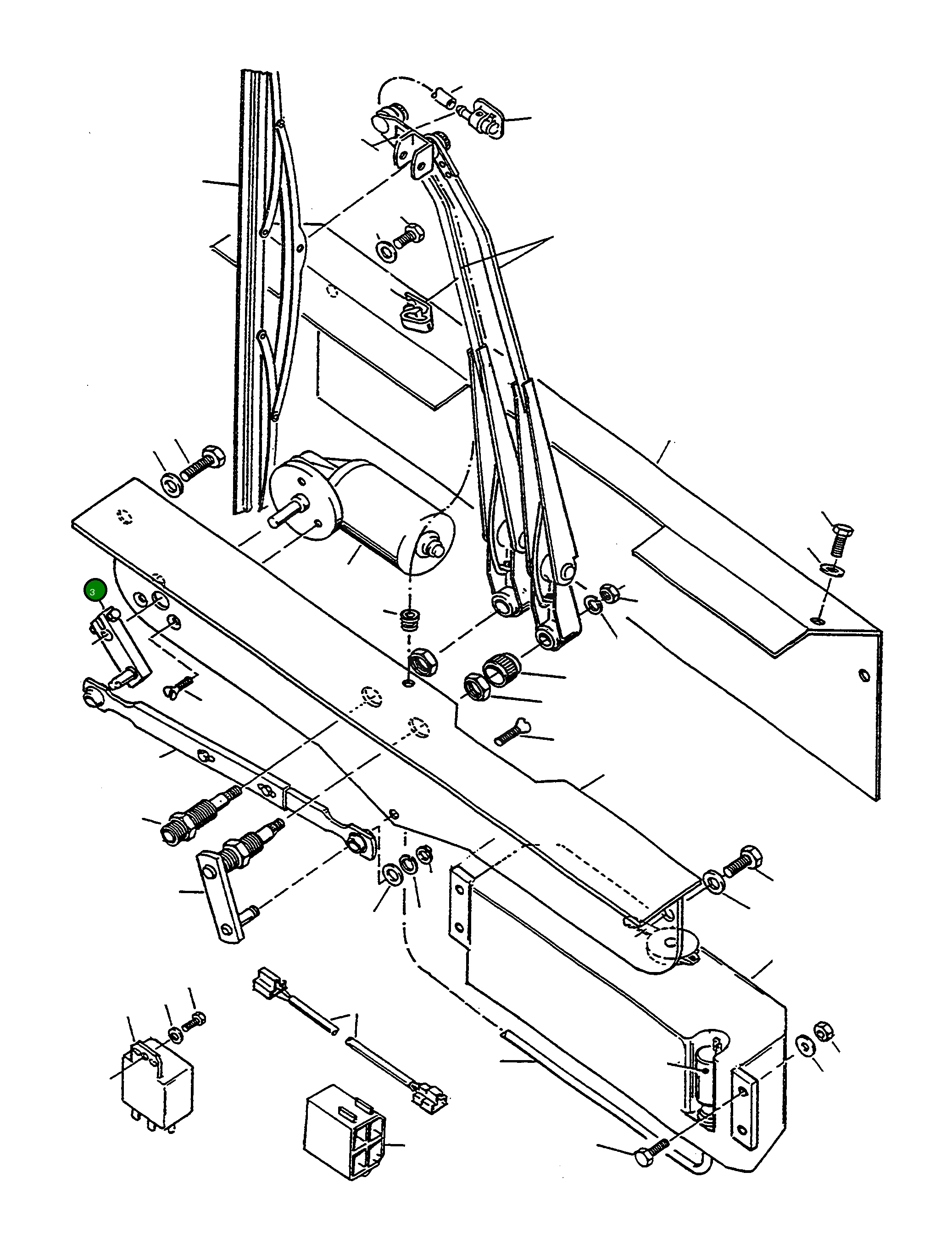 Рычаг 4201849M91 Komatsu