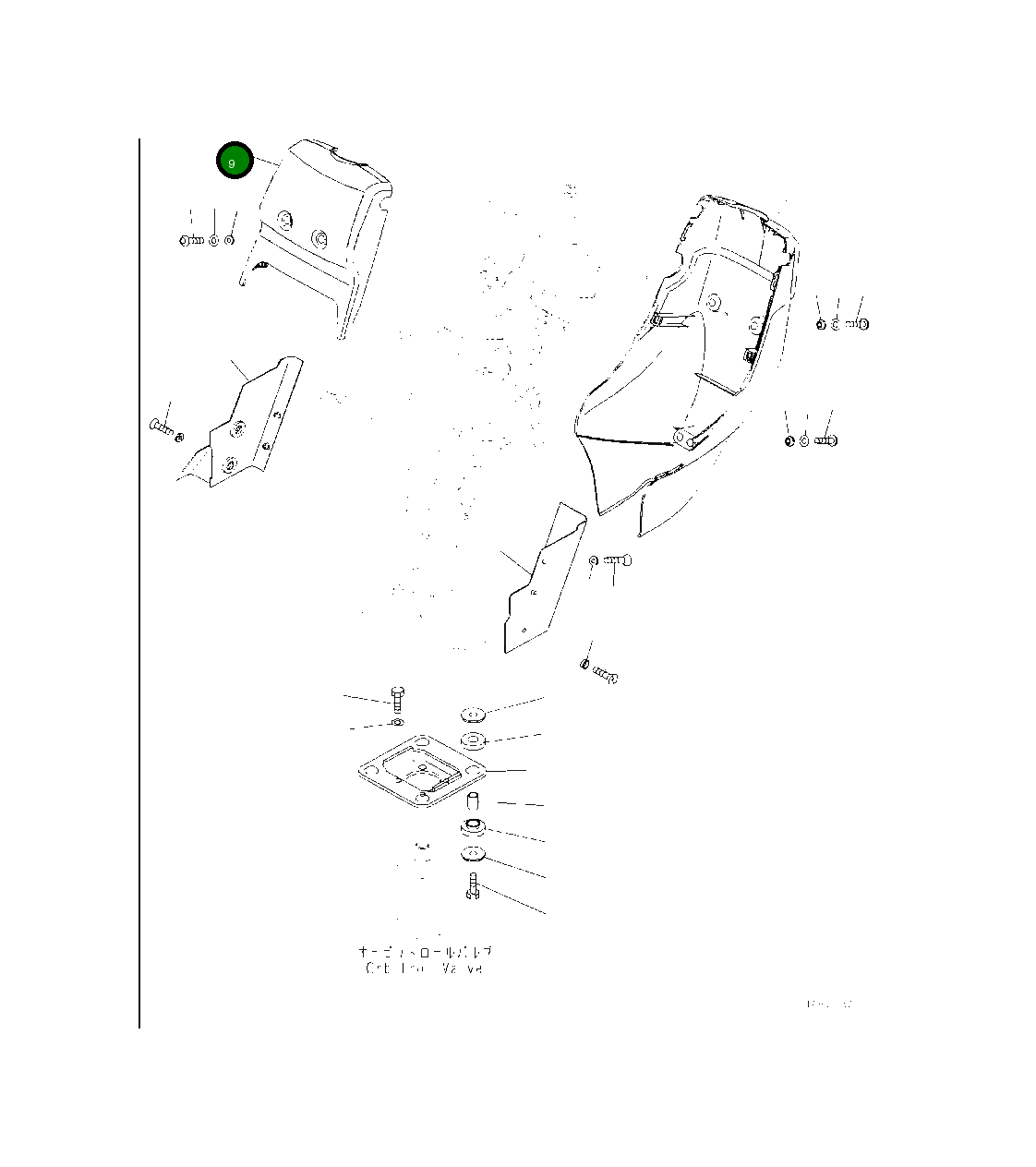 Крышка 423-54-52311  Komatsu