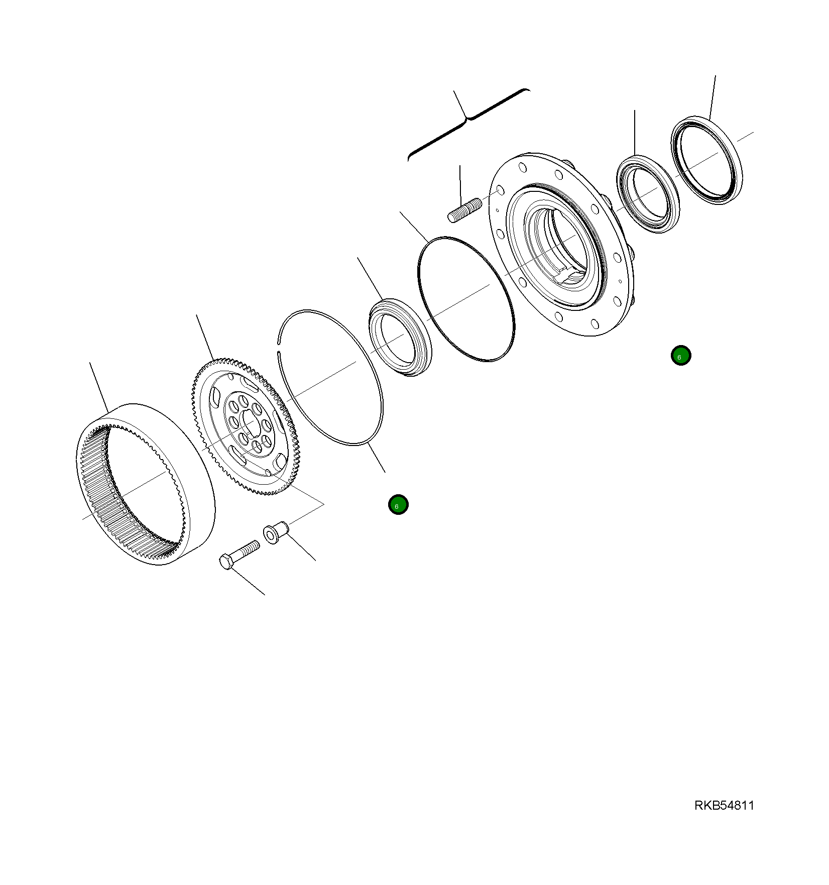 Подшипник CA0141591 Komatsu