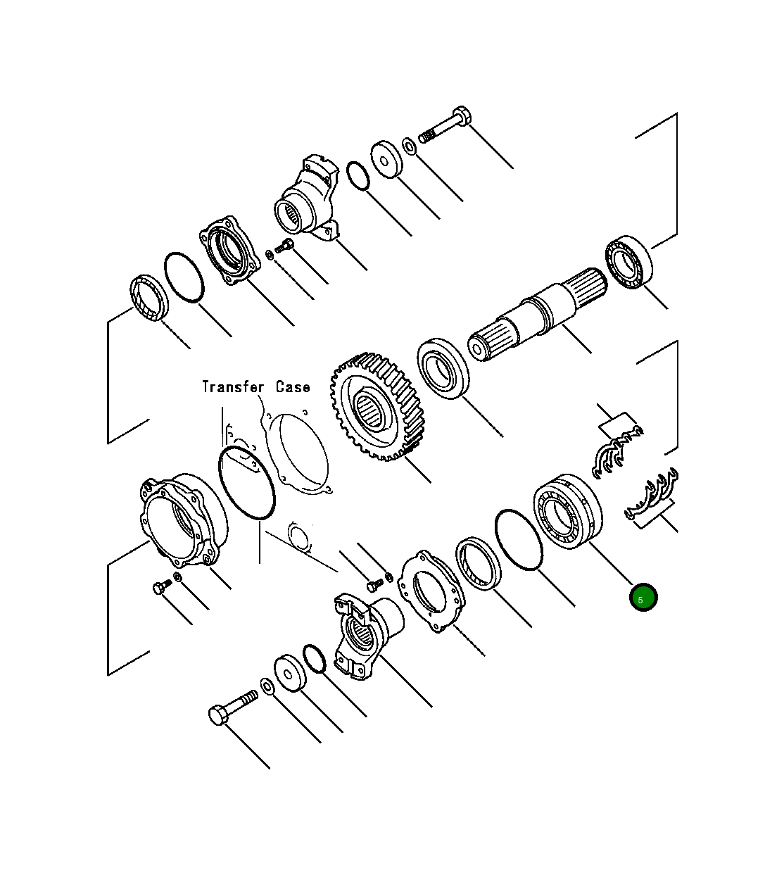 Подшипник 425-15-13390 Komatsu