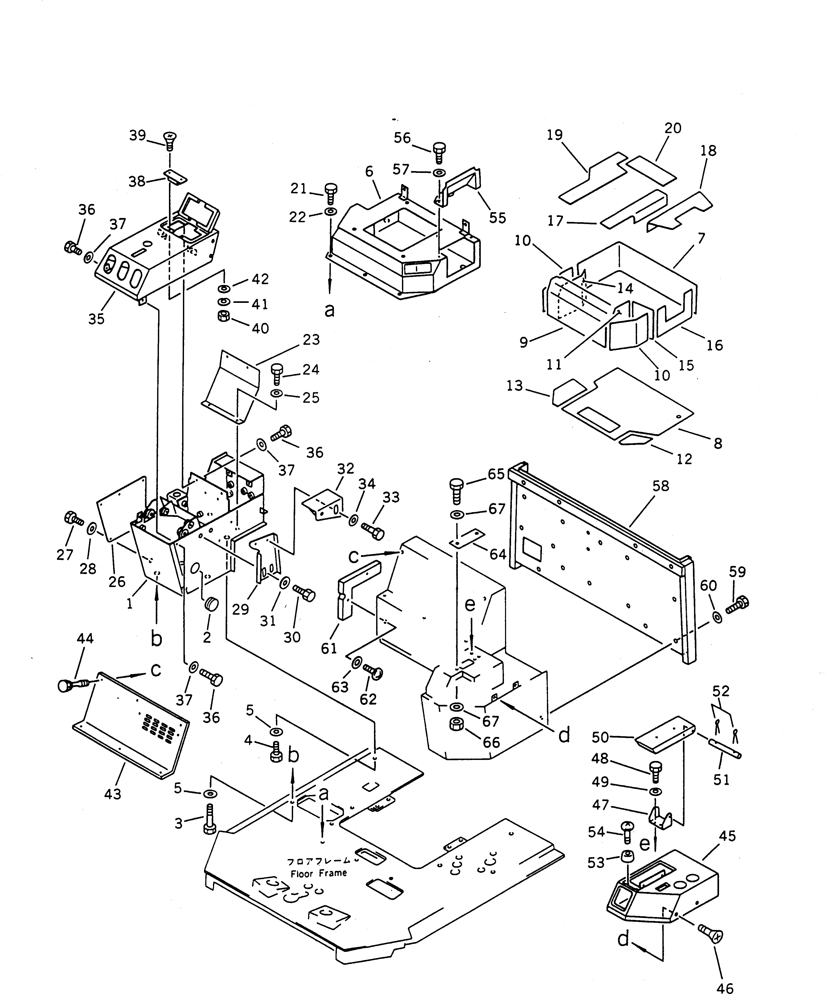 Крышка 421-54-12174  Komatsu