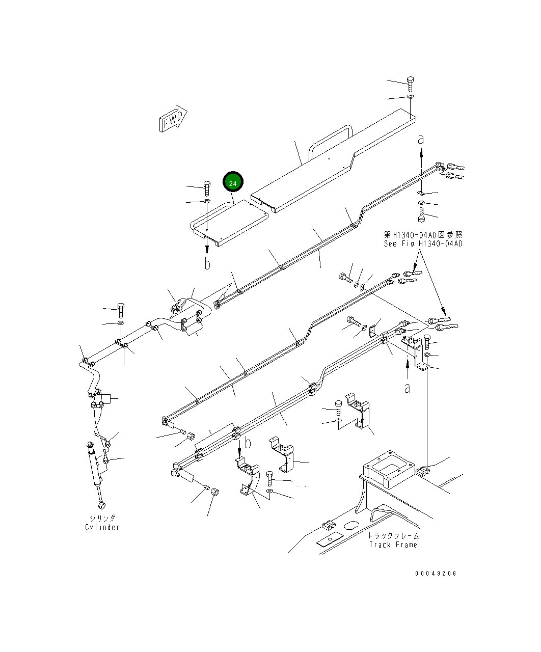 Крышка 8295-62-3420  Komatsu