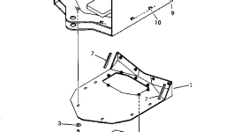 Крышка 418-971-1121 Komatsu
