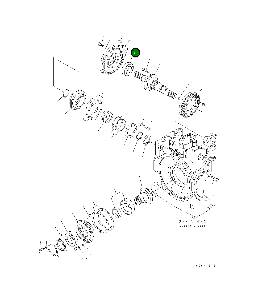 Подшипник 17A-22-29310 Komatsu