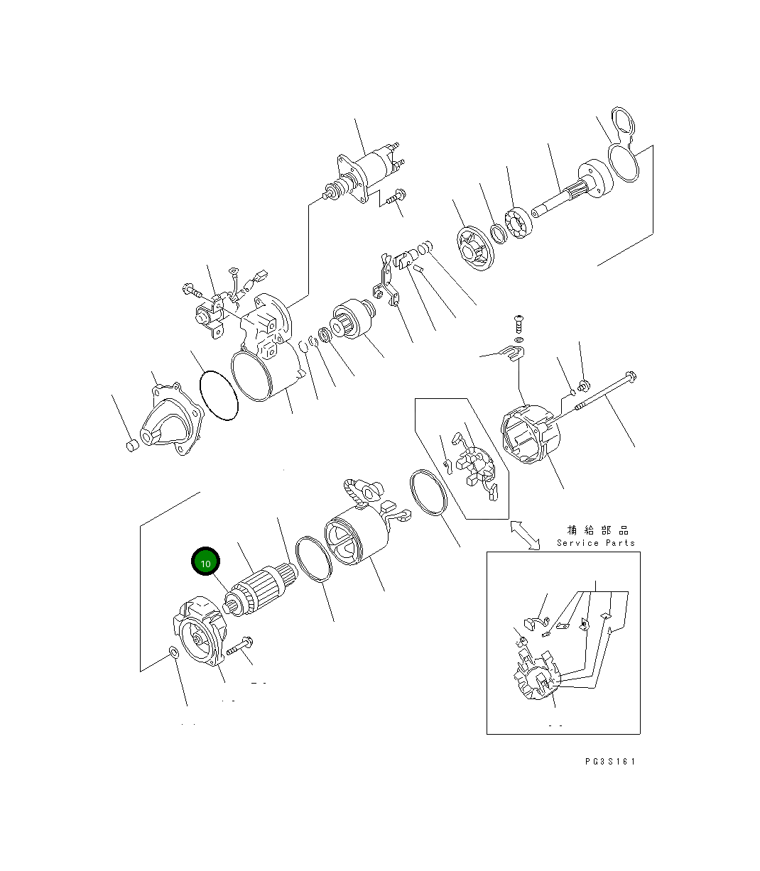 Подшипник SD6206-01140X0 Komatsu