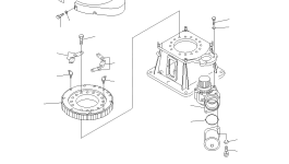 Крышка UN083G41020 Komatsu