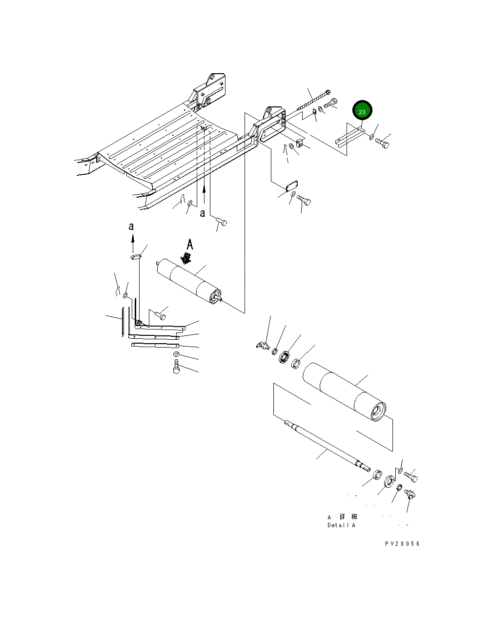 Крышка 8298-75-1151 Komatsu