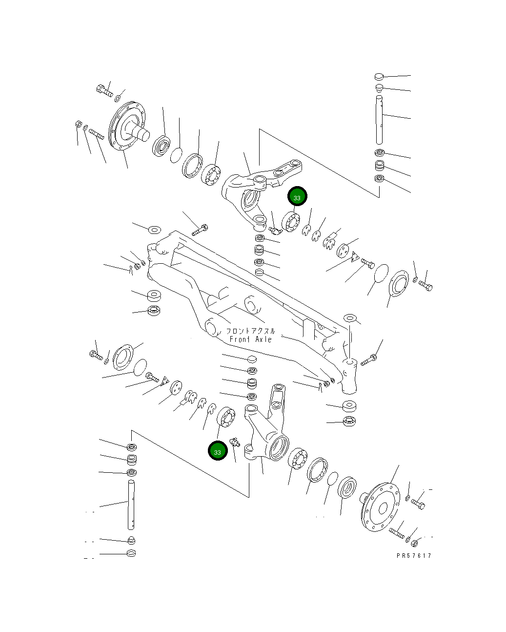 Подшипник 06002-33214 Komatsu