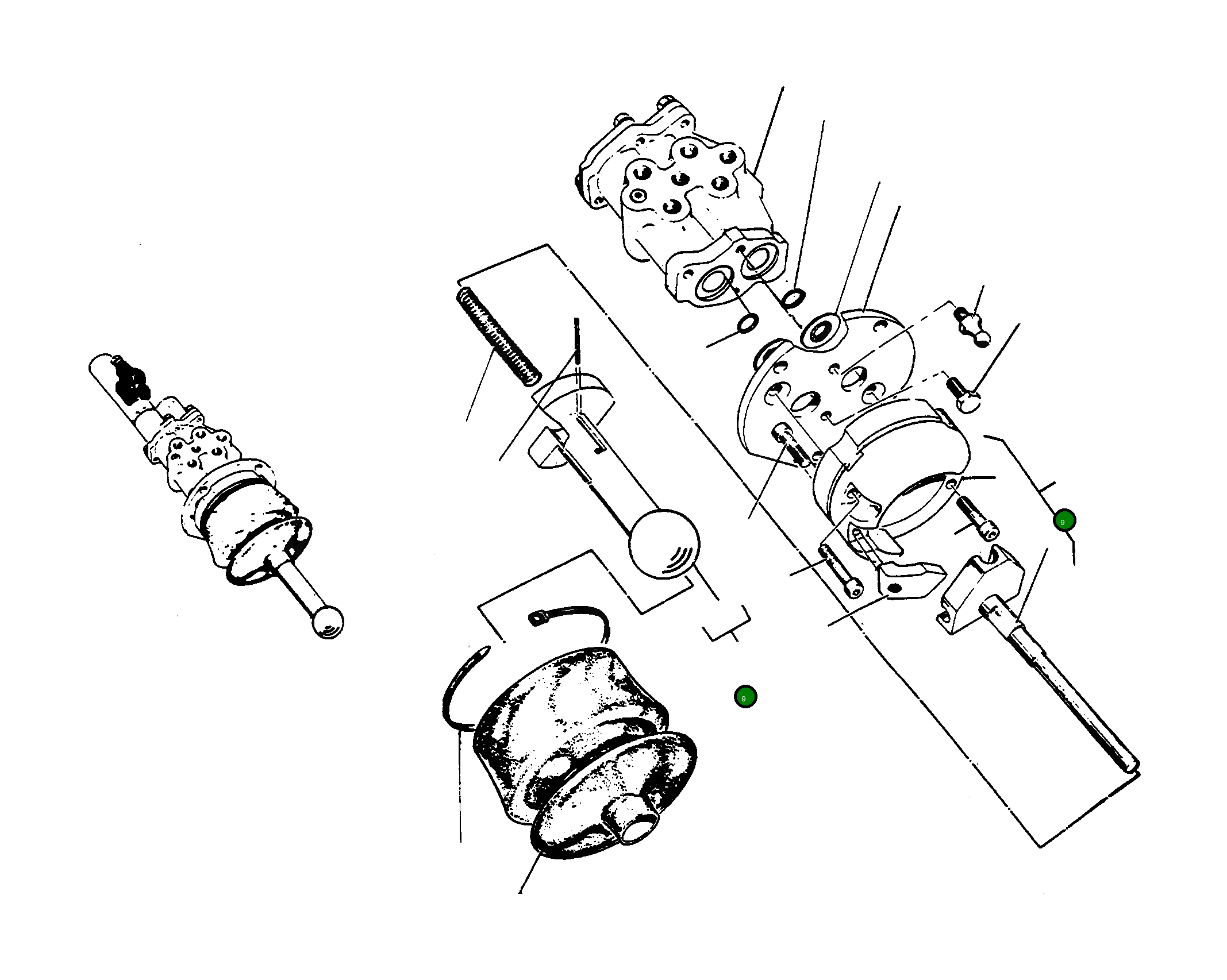 Рычаг 2962132M91 Komatsu