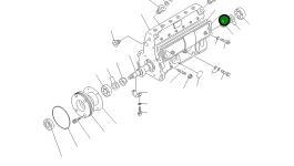 Крышка DK131028-6020 Komatsu