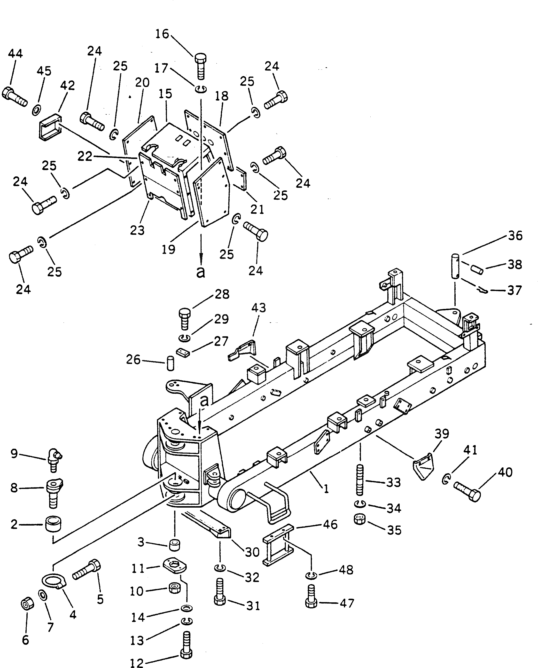 Крышка 236-46-23483 Komatsu