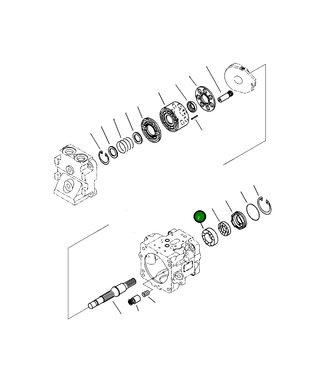 Подшипник 706-73-40890 Komatsu