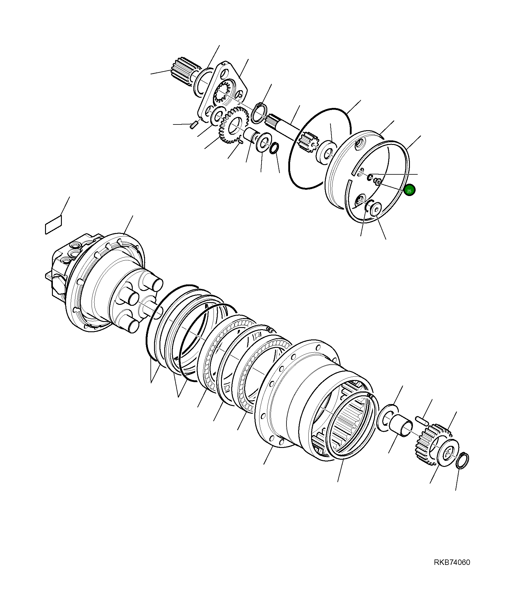 Крышка FUFZD8388102 Komatsu
