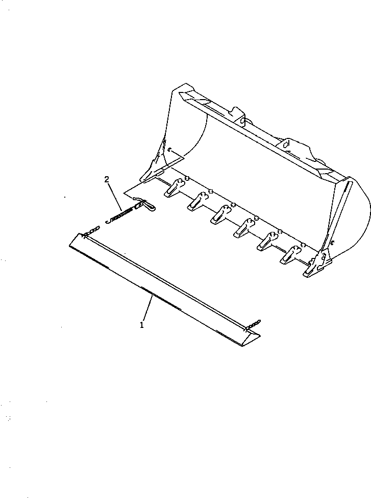 Крышка 416-849-1110 Komatsu
