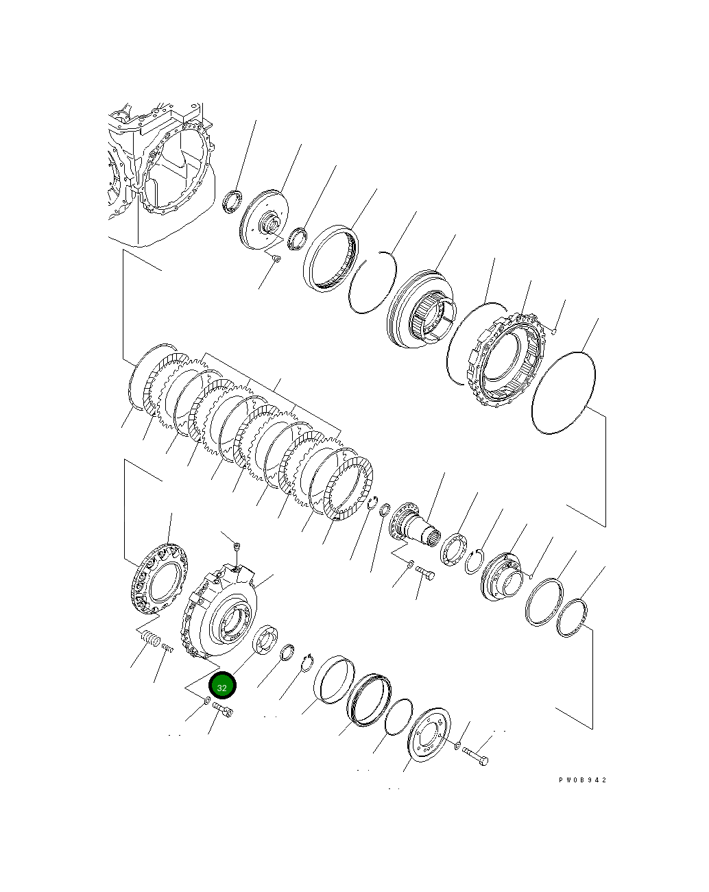 Подшипник 06030-06215 Komatsu