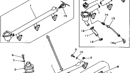 Термостат 6110-13-6311 Komatsu