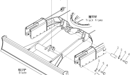 Палец 22M-70-22850 Komatsu