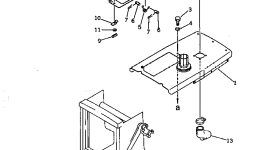 Крышка 120-54-37561 Komatsu