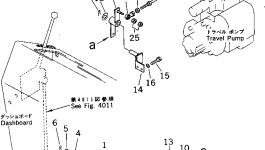 Рычаг 273-43-17241 Komatsu