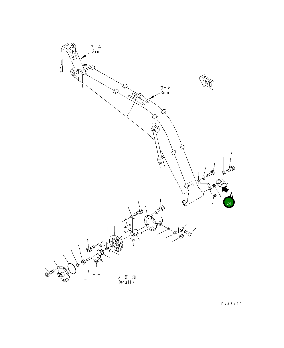 Подшипник 06124-04020 Komatsu