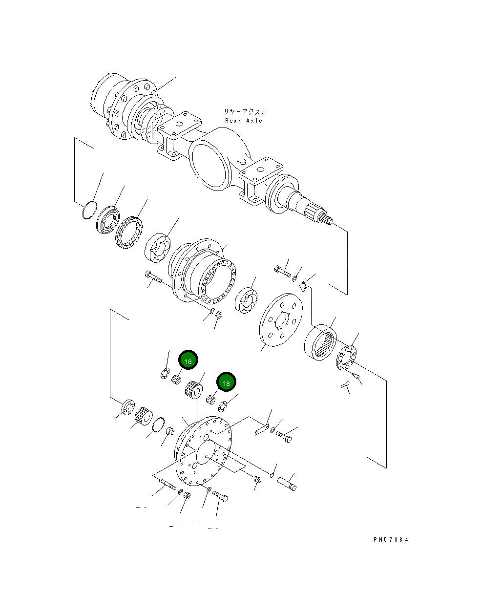Подшипник 273-24-11373 Komatsu