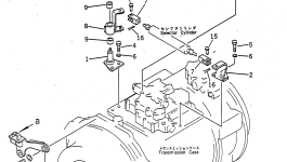 Кронштейн 22W-43-13140 Komatsu