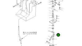 Рычаг 176-43-42210 Komatsu