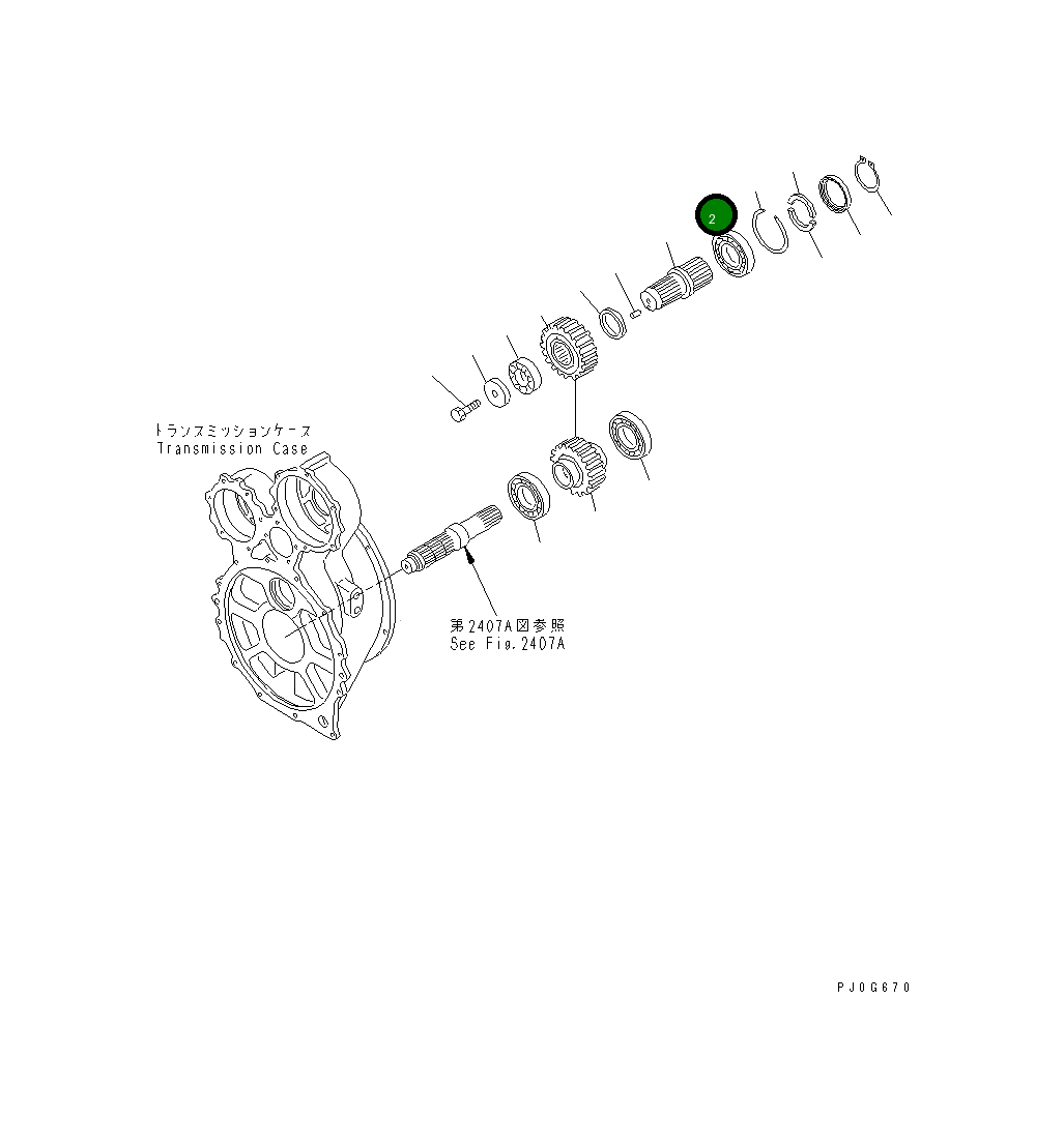 Подшипник 235-15-29320 Komatsu