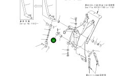 Рычаг 22K-43-18141 Komatsu