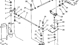 Рычаг 20U-910-1650 Komatsu