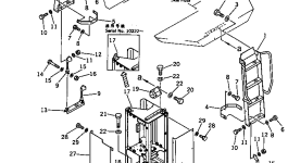 Крышка 426-54-12121  Komatsu