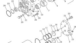 Крышка 07442-66030 Komatsu