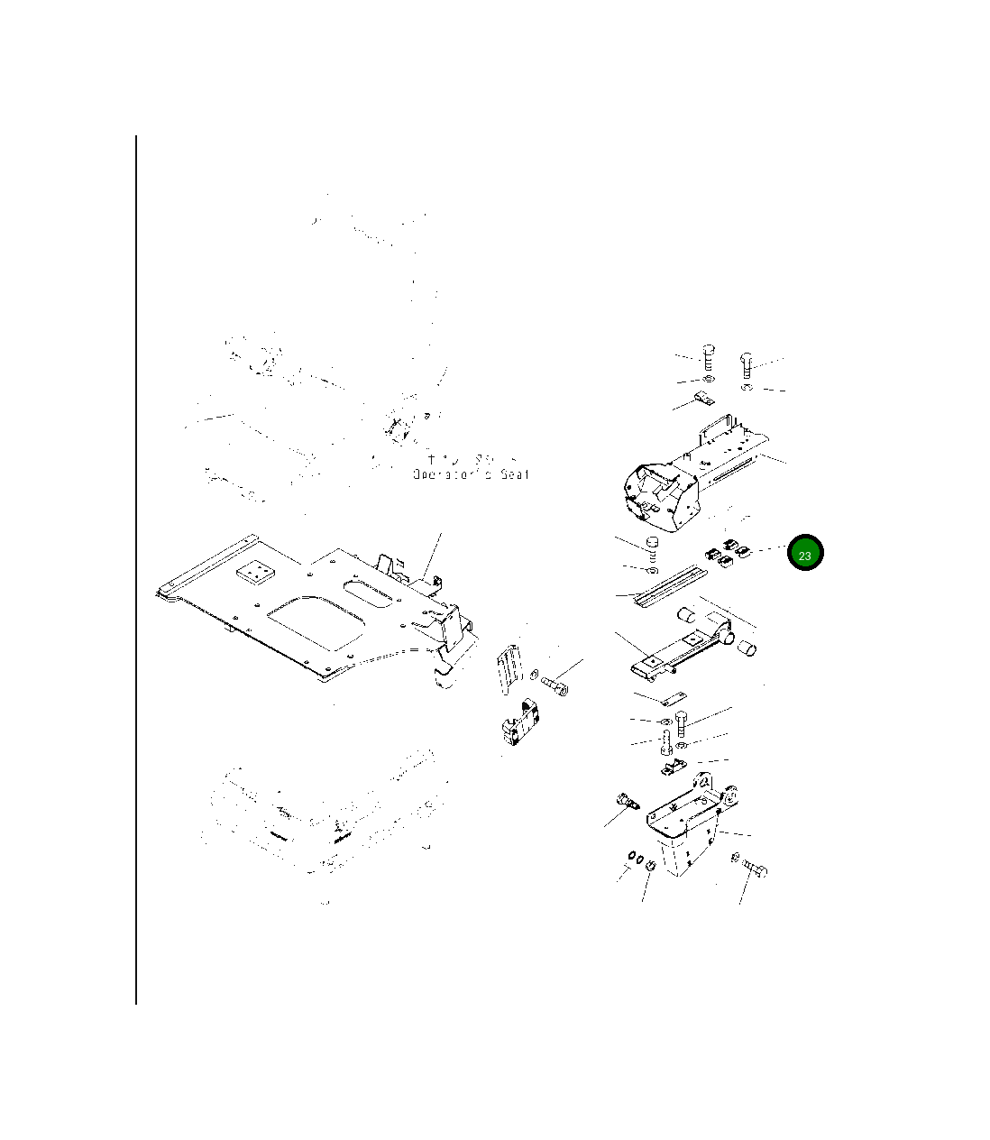 Подшипник 425-S33-4140 Komatsu