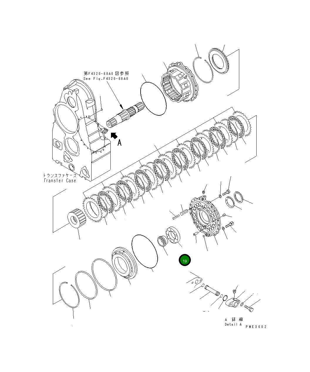 Подшипник 06033-00219 Komatsu